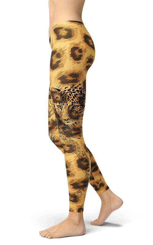 hollow leopard leggings yoga pants gym tights fitness wear activewear athletic bottoms athleisure
