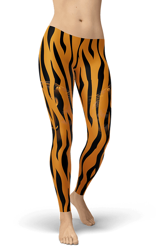 hollow tiger leggings yoga wear fitness tights gym athletic bottoms activewear athleisure