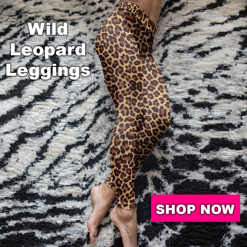 gearbaron wild leopard leggings