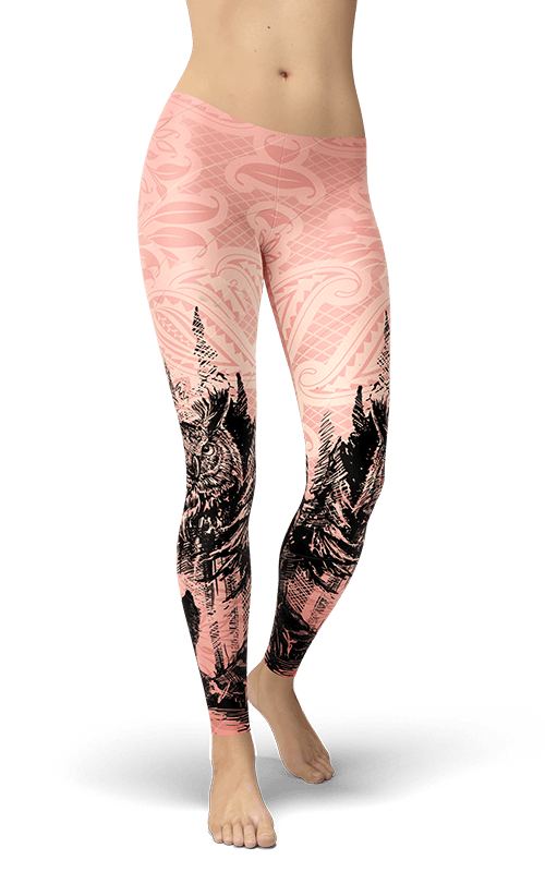 leggings loup et chouette gym fitness sports bottoms athleisure apparel